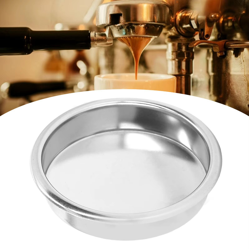 58Mm Coffee Machine Backflush Insert Basket Blind Filter Coffee Maker Backwash C gallery