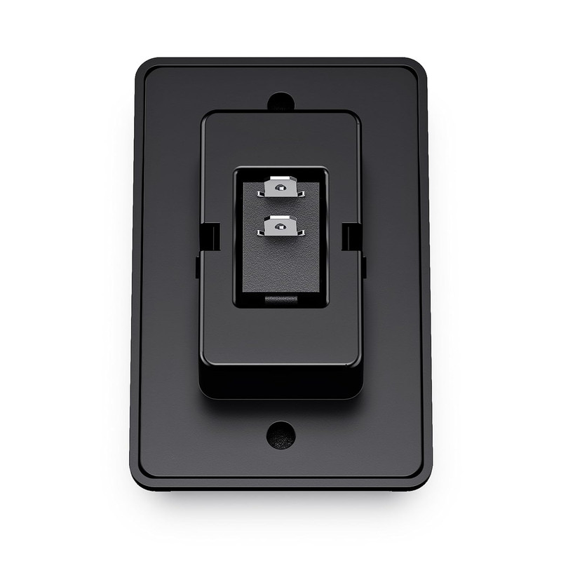 Modern Single SPST On-Off Switch with Bezel, 12-Volt, for RV, Trailer, Camper, w gallery