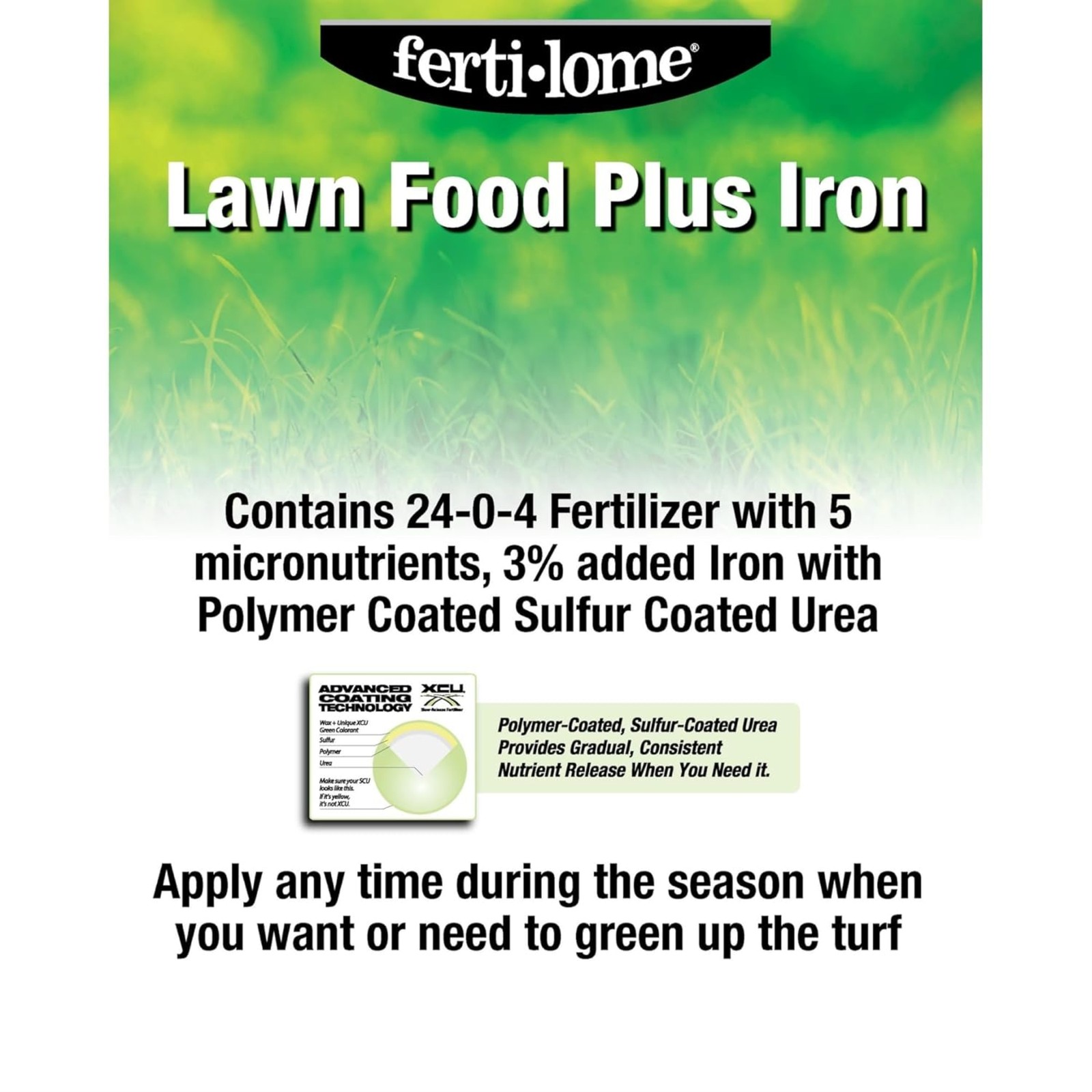 Voluntary Purchasing Group  10755 Fertilome Lawn Food Plus Iron, 20-Pound gallery