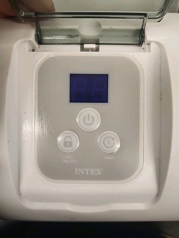 Intex C2500 2500 GPH Pool Filter Pump w/ Hoses & Timer gallery