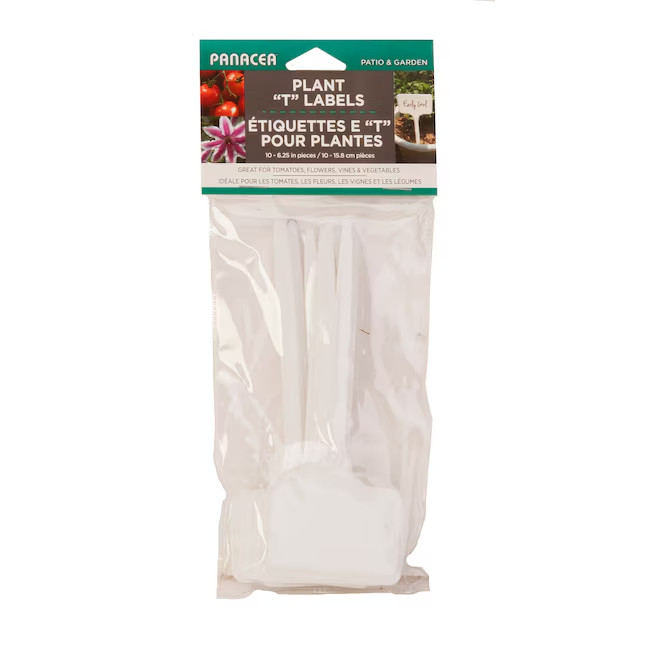 5-in White plastic Plastic Traditional Sign 10 ct gallery
