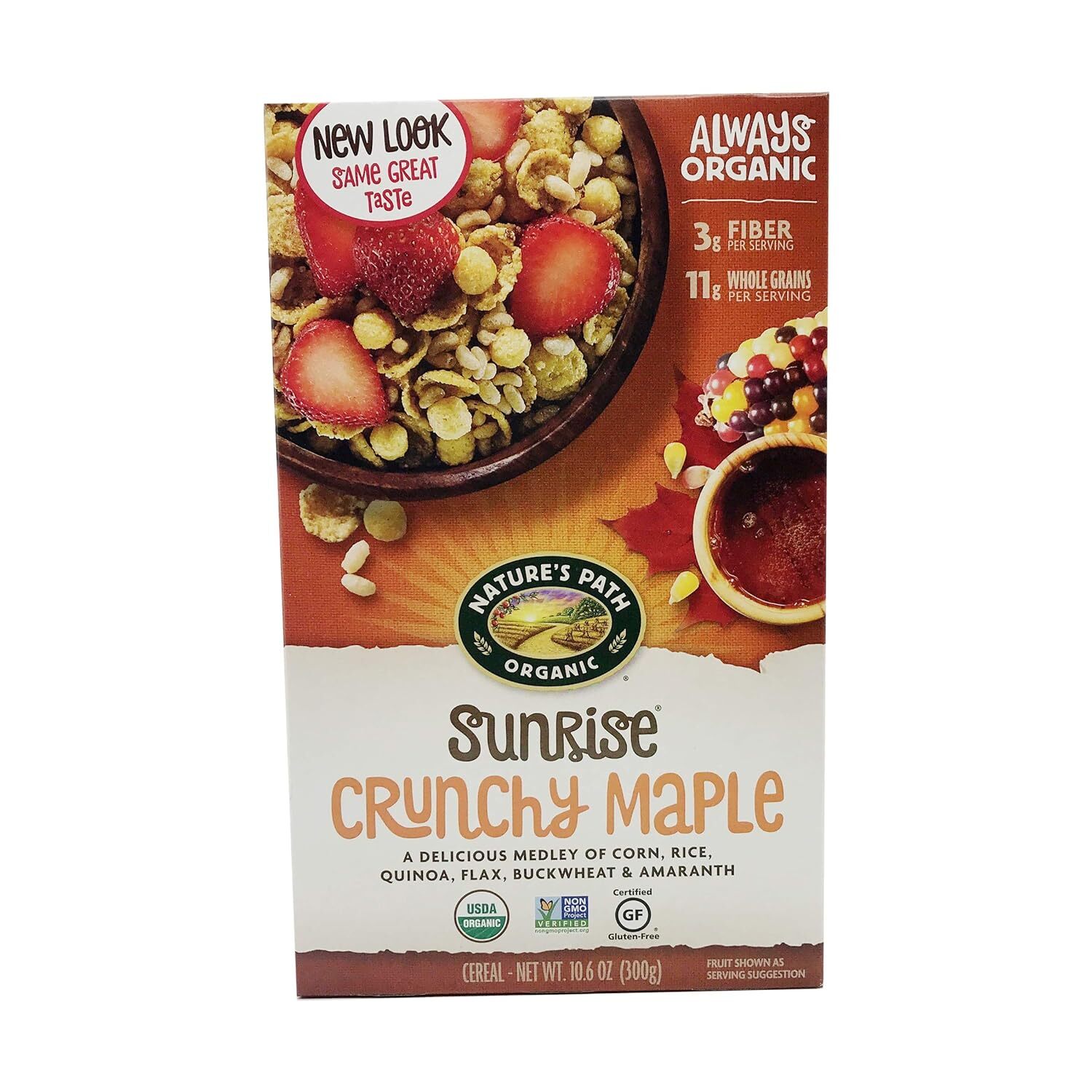 Nature'S Path Organic Crunchy Sunrise Maple Cold Cereal Box 10.6 Oz gallery
