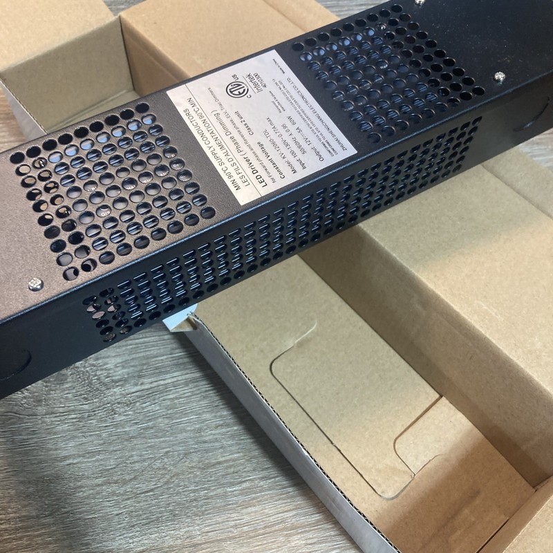 Intertek LED Driver KV-12060-TDL, Driver 12V 5A Output 100-130V gallery