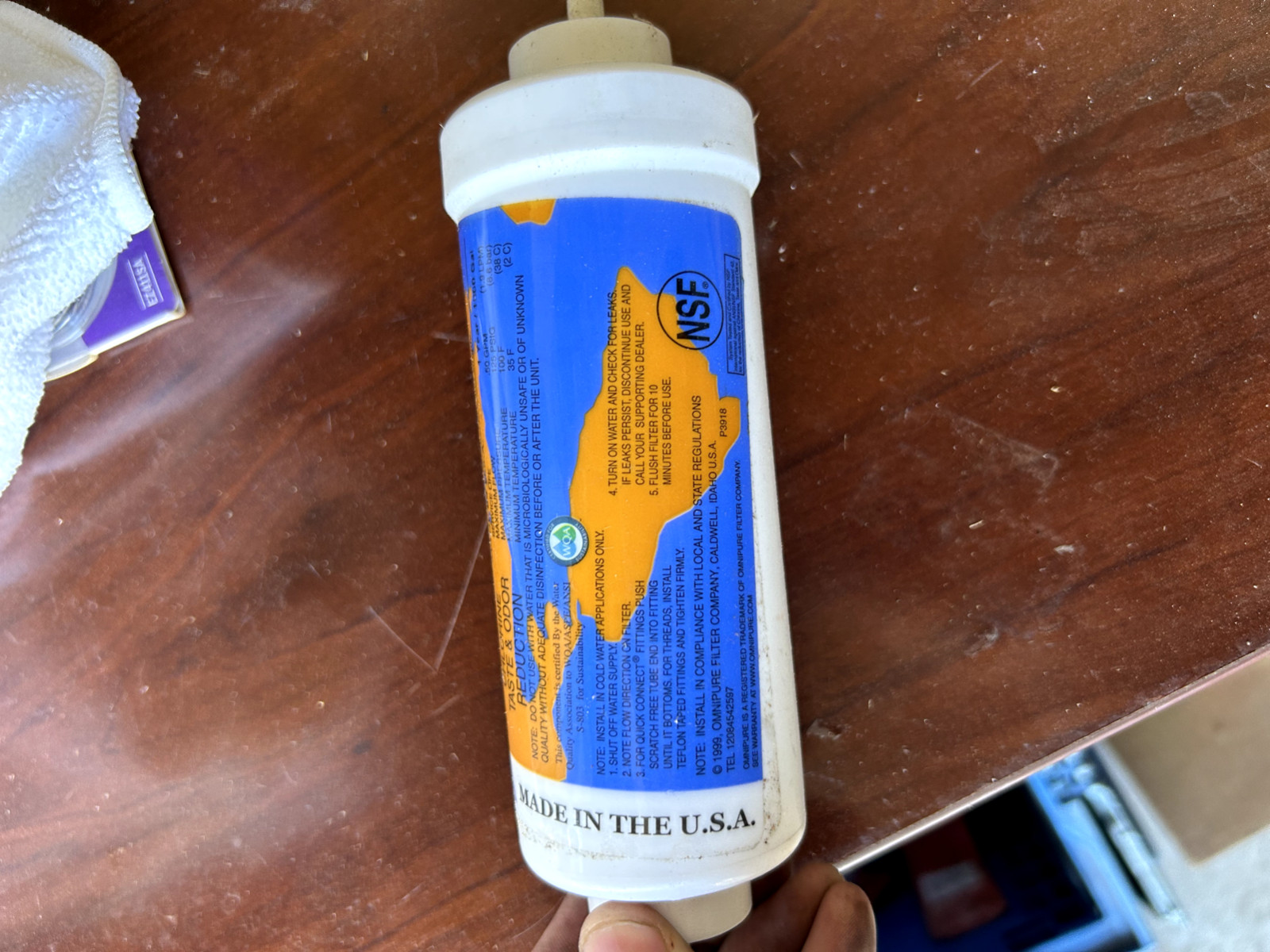 Omnipure K2333 Jj Inline Filter For Reverse Osmosis Refrigerators House & Garden gallery