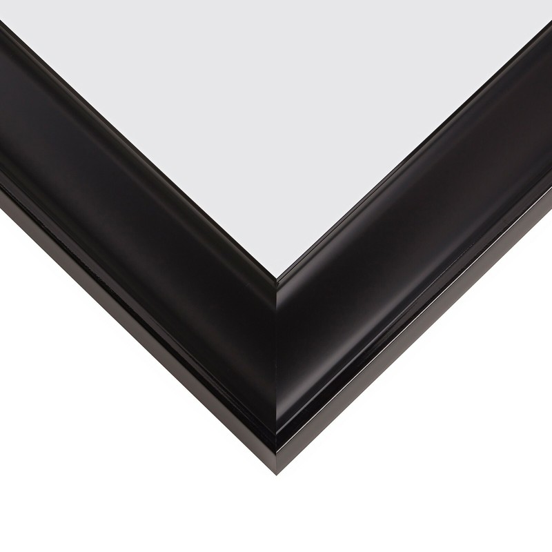 Craig Frames Resilience, 2 Inch Wide Contemporary Satin Black Picture Frame gallery