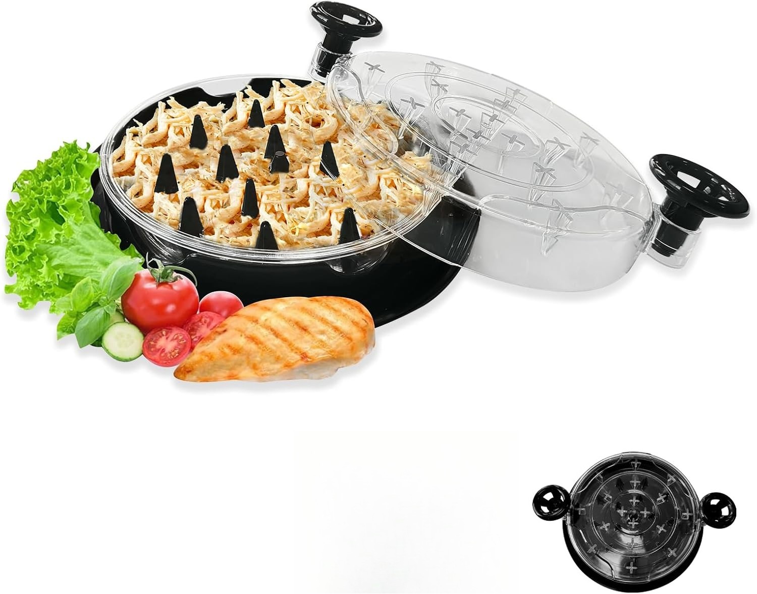 Pro Chicken Shredder,Chicken Shredder,Meat Shredder with Large Ergonomic Han gallery