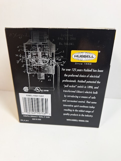 50 Hubbell Almond Decorator Rocker Wall Light Switches gallery
