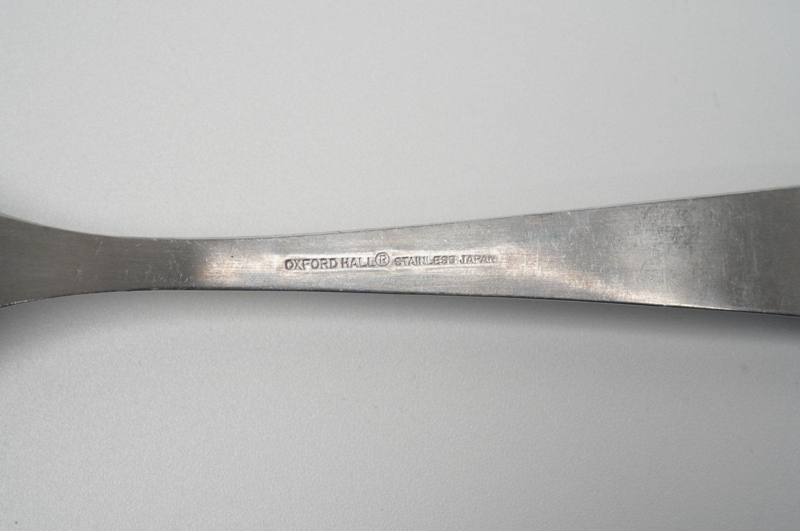 Oxford Hall Sabrina Wide Flat Design Stainless Steel Spoon Fork Knife *SELECT* gallery