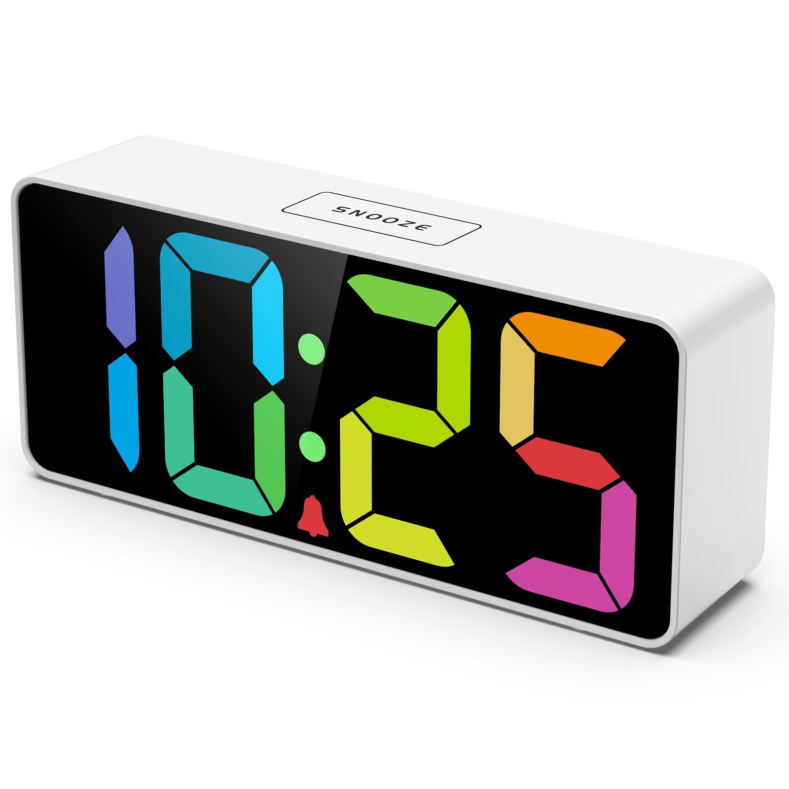 7.5 Inches Large Digital Alarm Clock for Seniors & , 0-100% Dimmable Display,... gallery