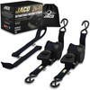 "Retractable Ratchet Straps 1in x 15ft 2Pack 1760lbs Break Strength" gallery