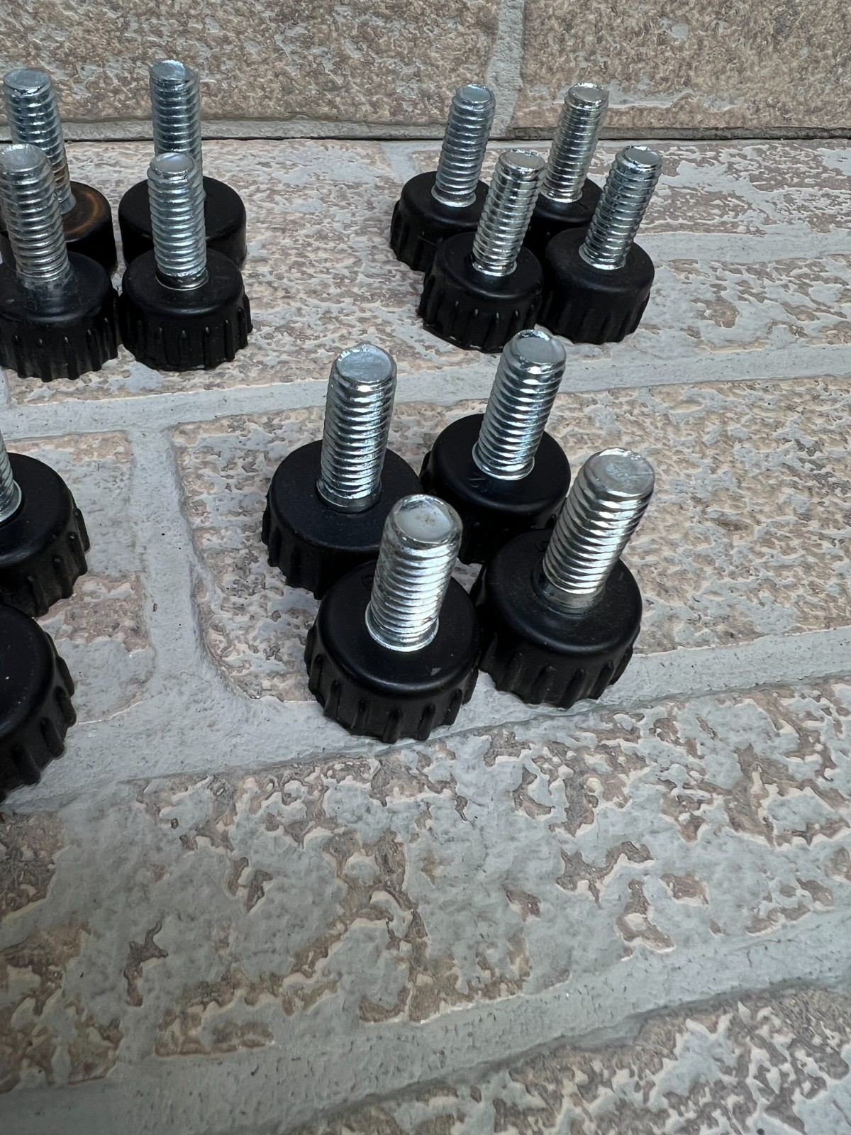 Wire Shelving Rack Threaded Insert Adjustable Feet - Set of 20 gallery