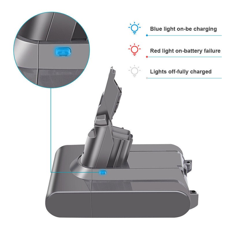 6400mAh Replacement Battery For Dyson V7 SV11 Animal Motorhead Trigger Sony Cell gallery