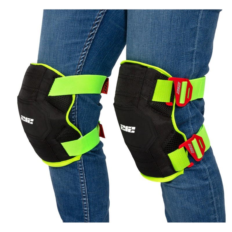 212 Performance Breathable Gel Core Foam Knee Pads with Hi-Viz Straps GKP-88 gallery