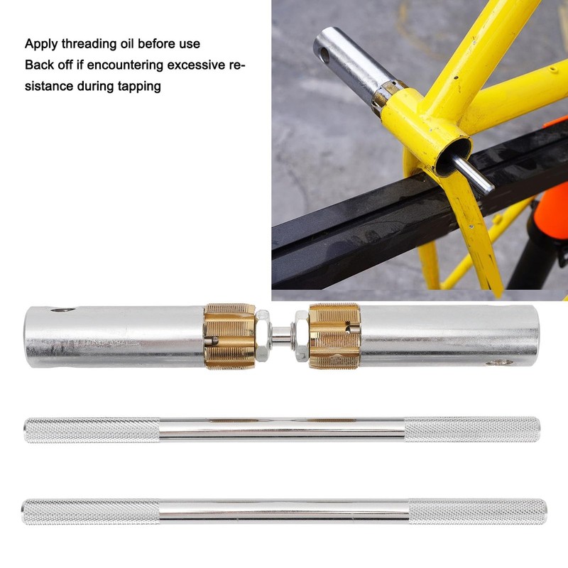 Bottom Bracket Thread Tapping Tool, Professional High Strength Replaceable Ta... gallery