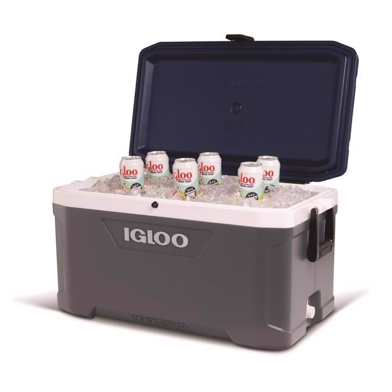 Igloo MaxCold Blue Polyurethane Reusable 70 qt. Capacity Cooler 15.88 H x 16.5 W gallery
