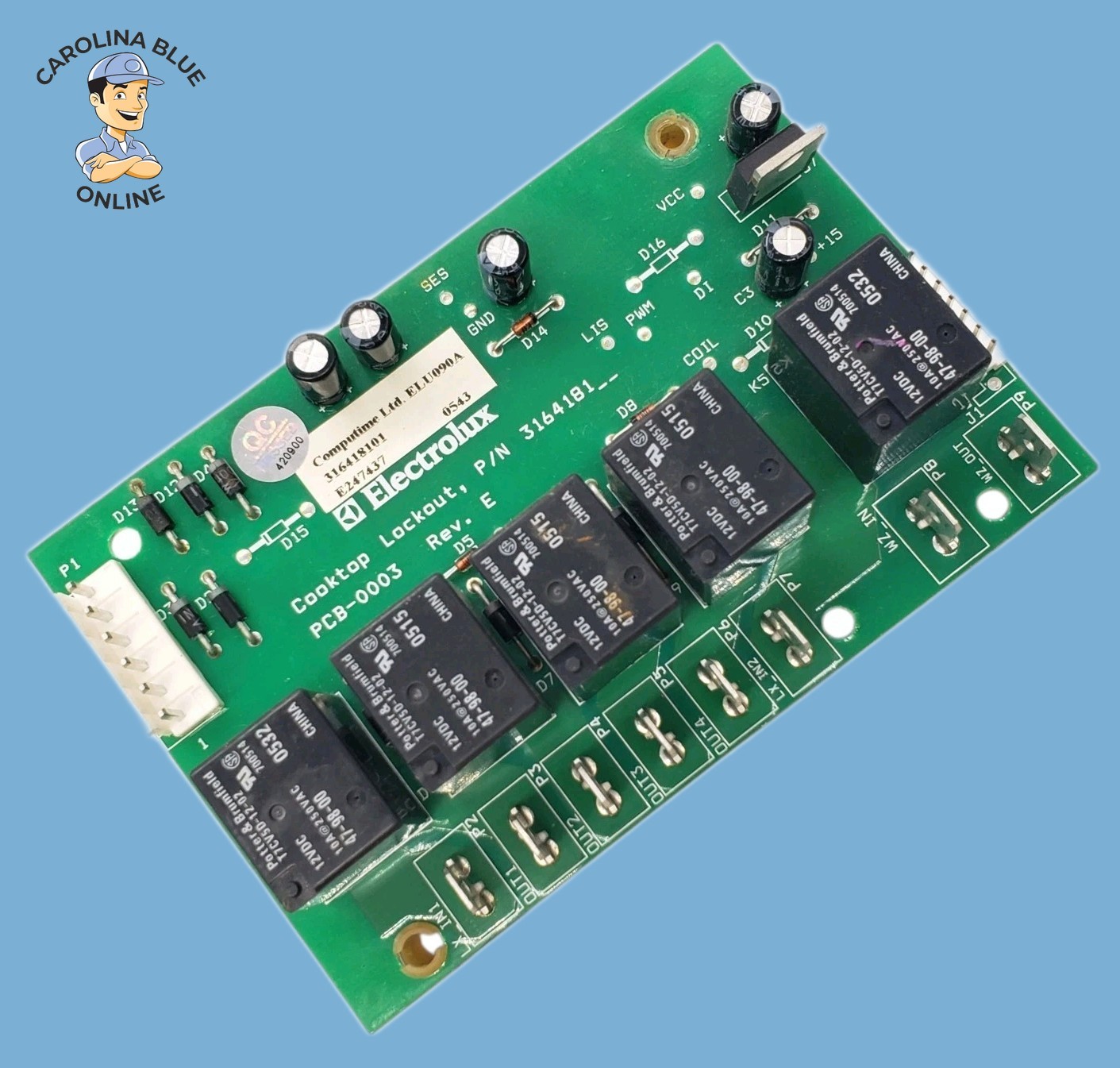 (Ships Today) OEM Kenmore Range Surface Burner Control 316429300 1-Year Warranty gallery