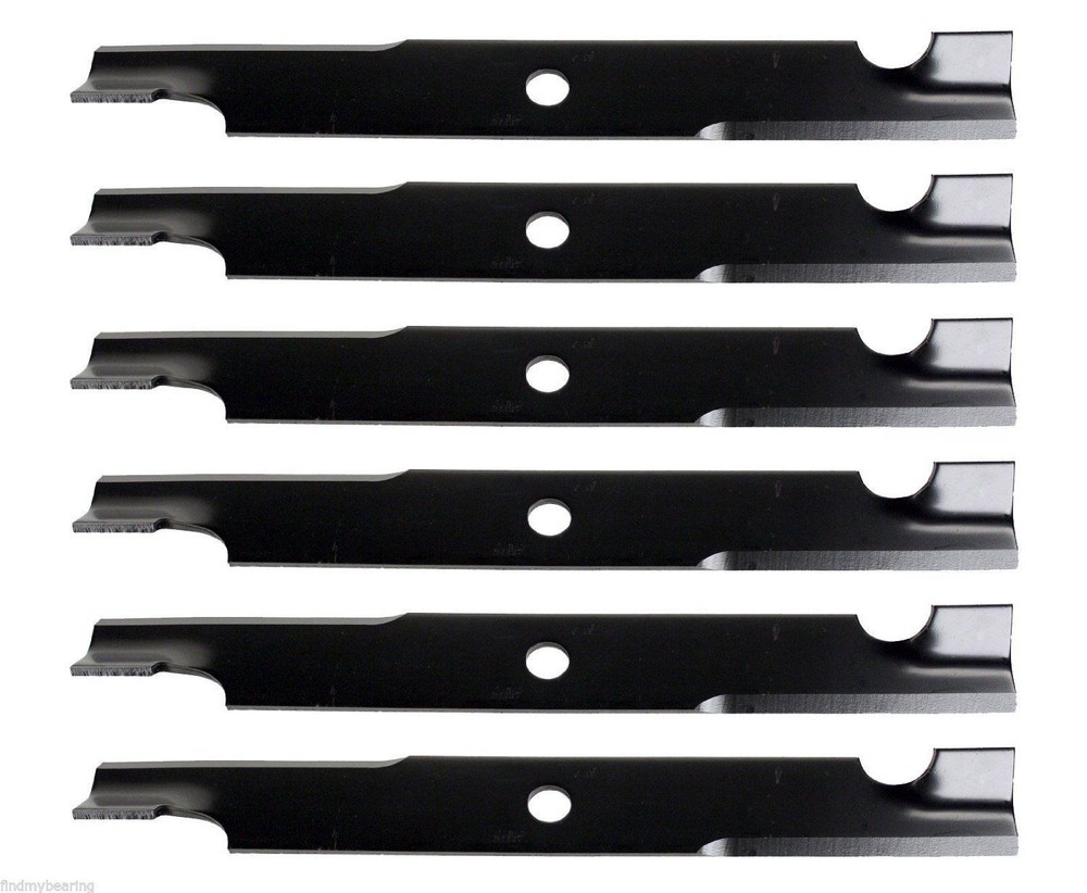 (6) Bad Boy Zero Turn Mower Deck Blades - 50'' Deck - ZT, Pup, Lightning - 50''