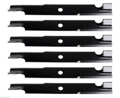 (6) Bad Boy Zero Turn Mower Deck Blades – 50” Deck – ZT, Pup, Lightning – 50”