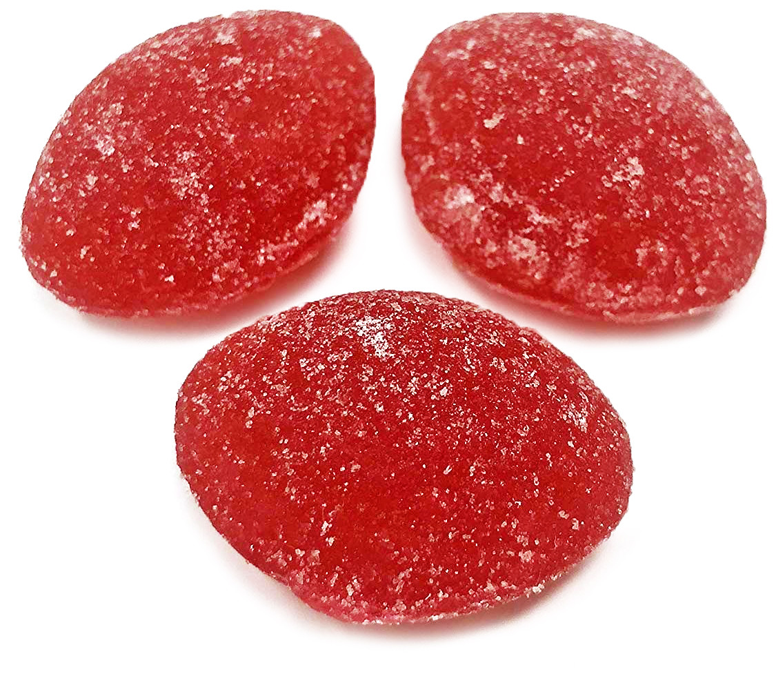 Cherry Natural Sanded Candy Drops | Claeys Old Fashioned Hard Candy Bulk gallery