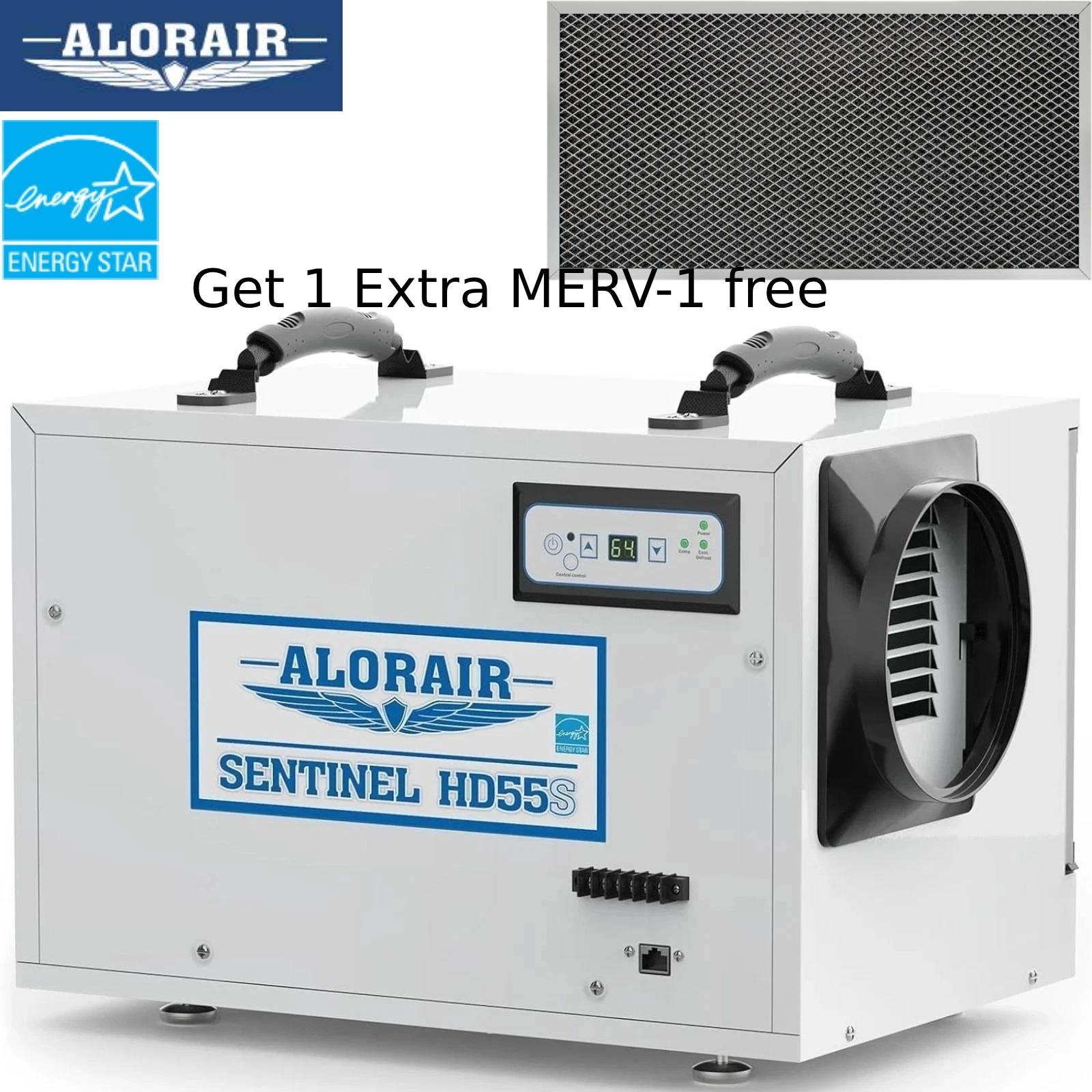 ALORAIR Sentinel HD55S 120 PPD Crawlspace Dehumidifier With Free Gifts gallery