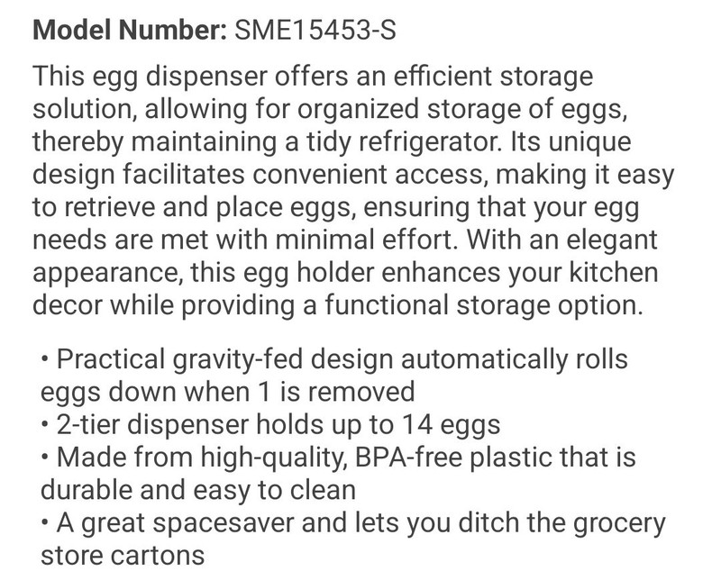 Space Saving Egg Dispenser with Gravity-Fed Track BRAND NEW gallery