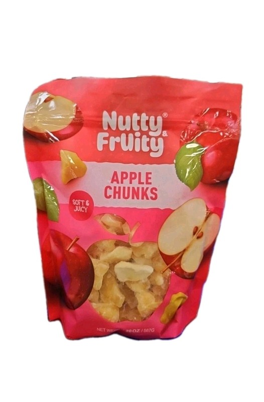 2 Packs Nutty Fruity Apple Chunks NET WT 40 OZ Juicy & Soft gallery