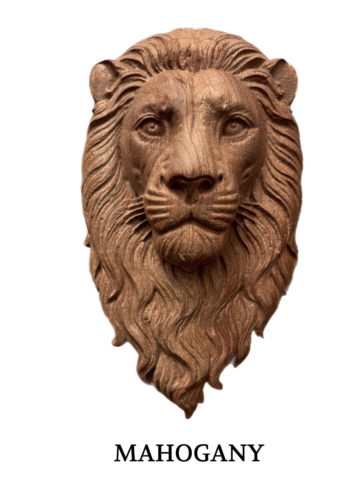 Lion Head Hand Carving Corbel / Applique. gallery