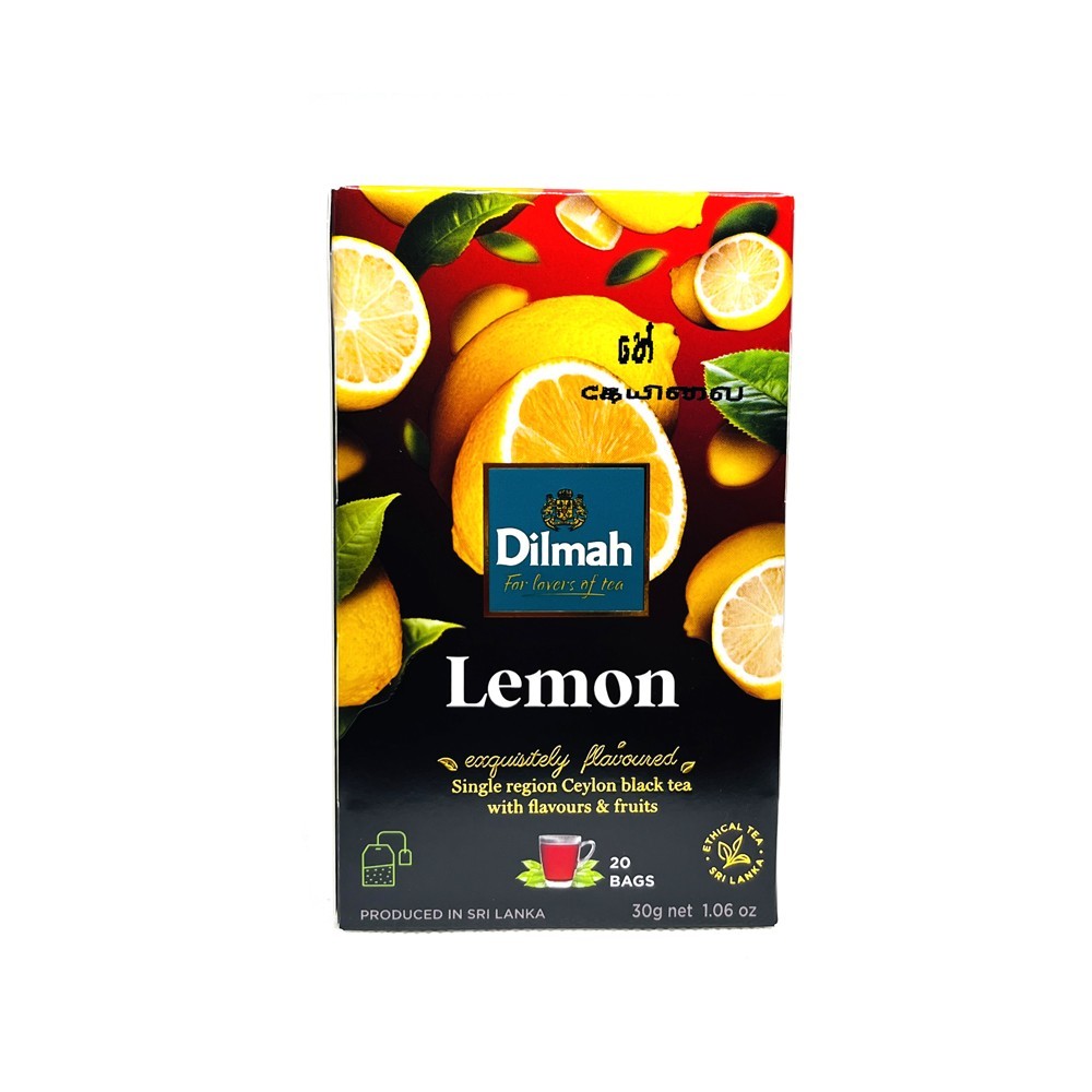 Dilmah - Fun Flavored Tea - Lemon - Ceylon Tea - 20 Tea Bags gallery