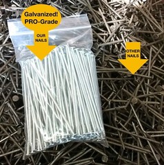 Approx.150 count 5.5″in Galvanized Synthetic Artificial Turf Grass Nails, Stake