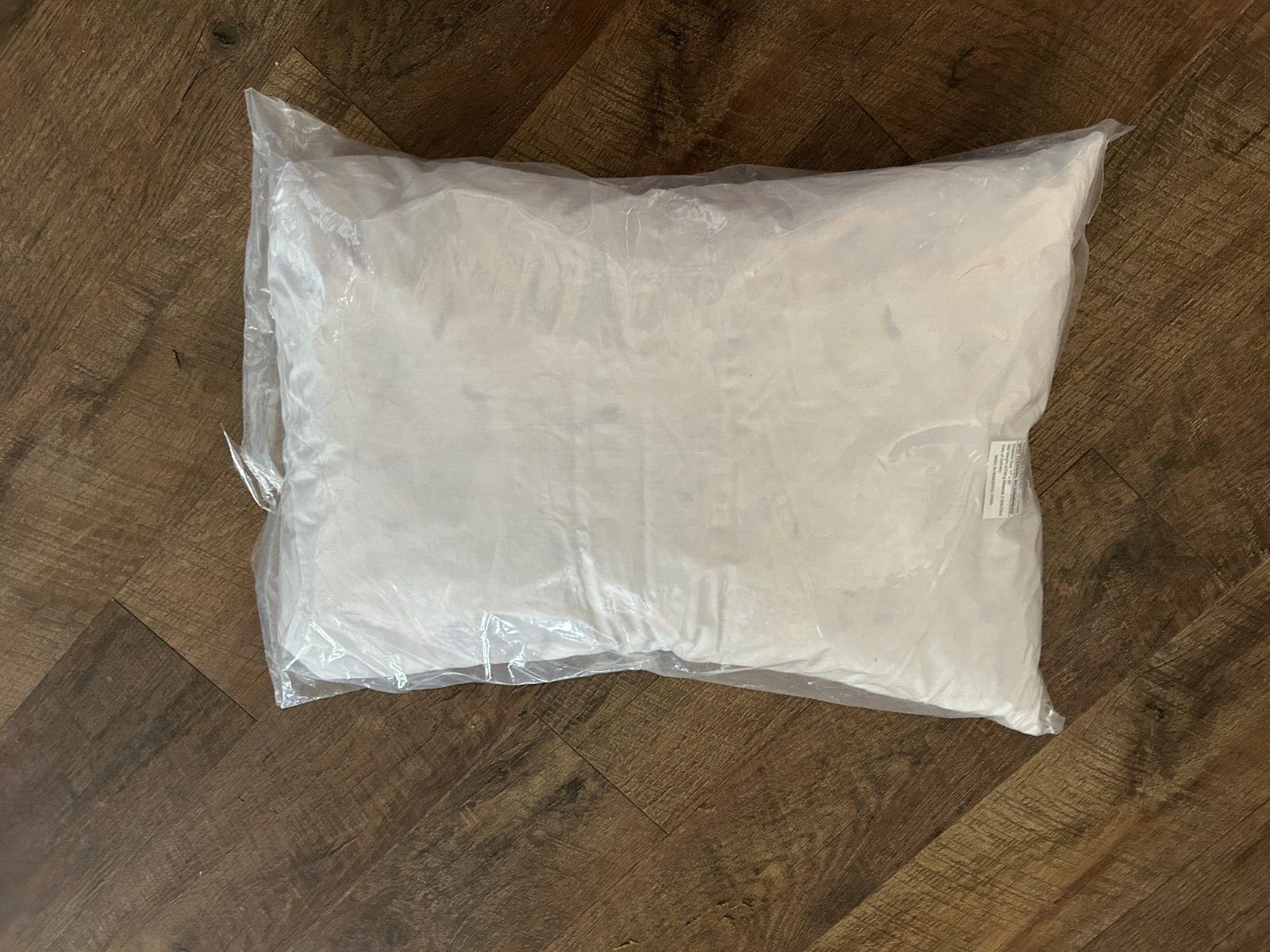 NEW Duck Down & Feather Pillow Cotton Cover Standard Sleep Pillow, 17" x 25" gallery