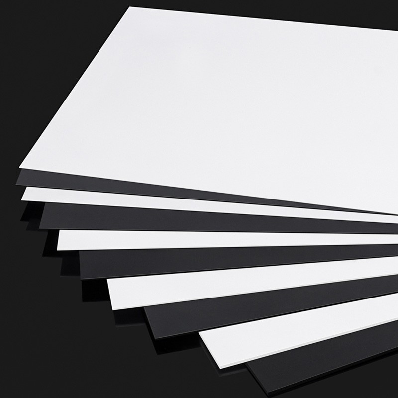 Polypropylene Sheet PP Plastic Thin Plate White/Black Sanding Sheets 0.3mm-2mm gallery