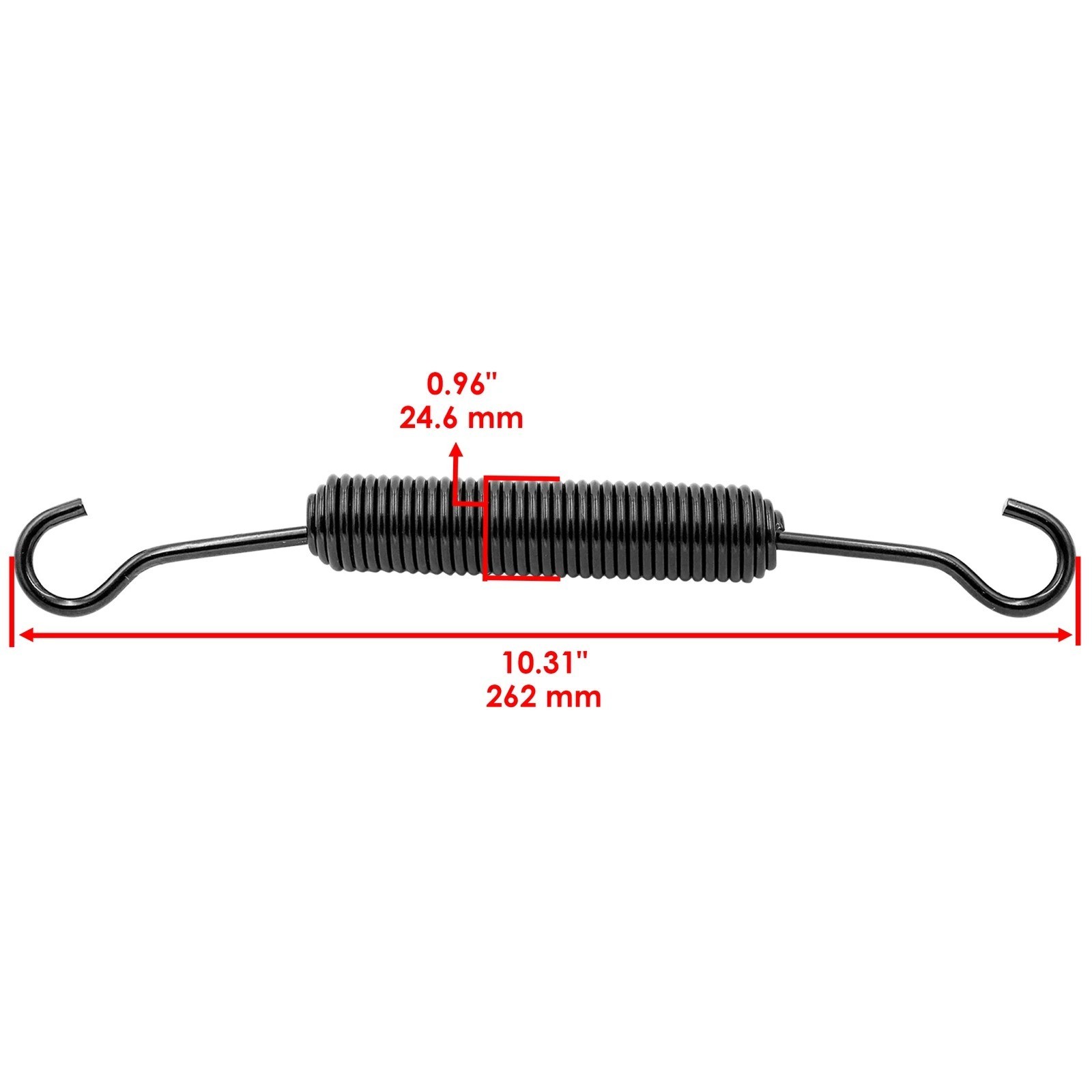 Drive Belt Extension Spring for John Deere 120 140 300 312 314 316 317 54" 60" gallery