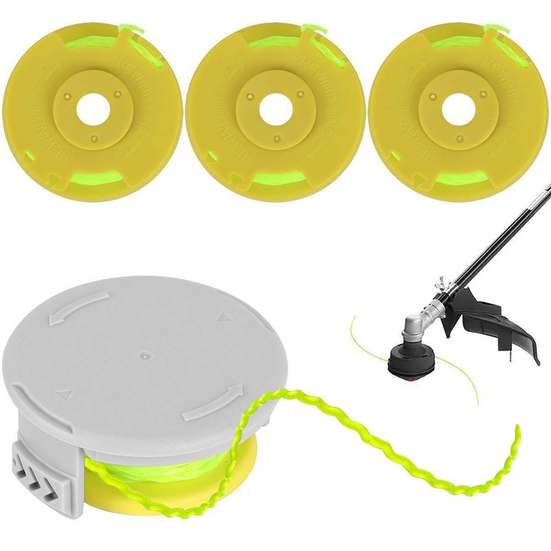 For Ryobi Replacement Twisted 0.080 In. String Trimmer Auto Feed Line Spools gallery