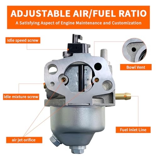 196-224cc Generator Carburetor for Predator Champion Honda Generac 3000-4500W gallery
