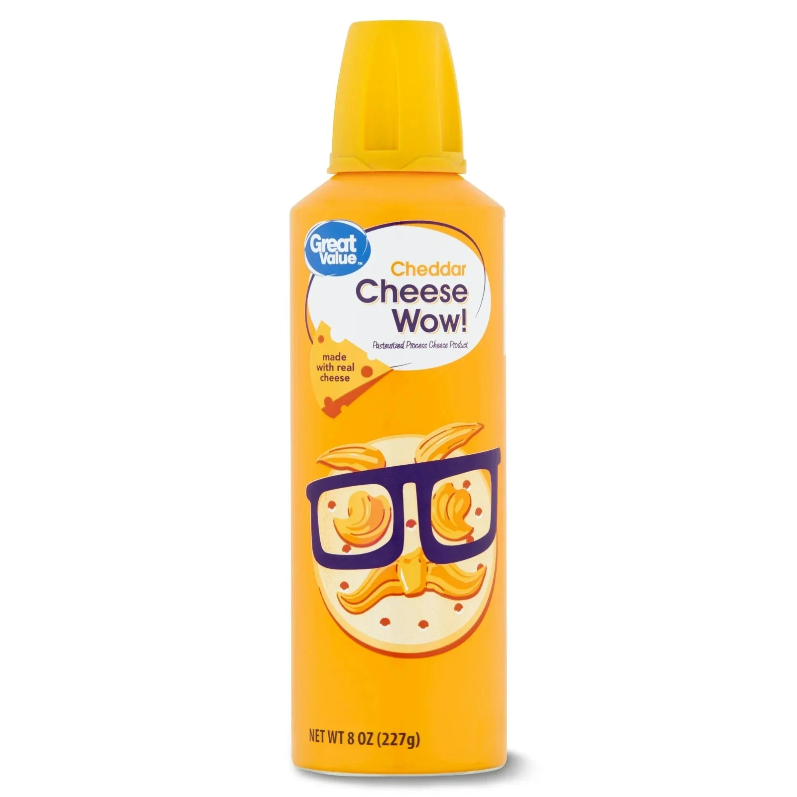 (2 pack) Great Value Cheese Wow! Spray Cheese, Cheddar, 8 oz... gallery