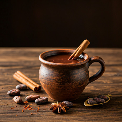 Mayan Chocolate Drink - Mexican Spiced Ground Hot Chocolate - Aztec Drink Mix gallery