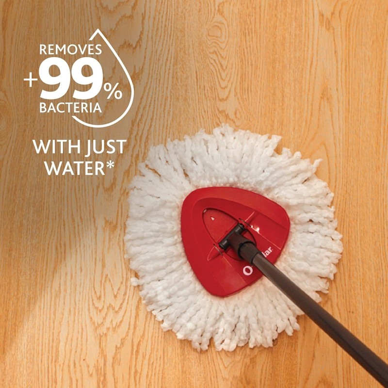 Telescopic EasyWring Spin Mop System - Effective Floor Cleaner for All Surfaces gallery