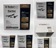 TimberTech Cortex Hidden Plug Fasteners Tigerwood 2 1/2″ 300 PLUGS 224 SCREWS