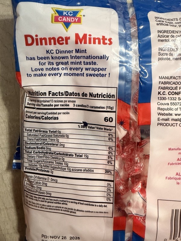 KC Dinner Mints Hard Candy gallery
