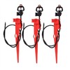 3 Jain 2002 AquaSmart Micro Sprinkler 7.4 GPH Drip Irrigation w/ 1/4" Tubing 36" gallery