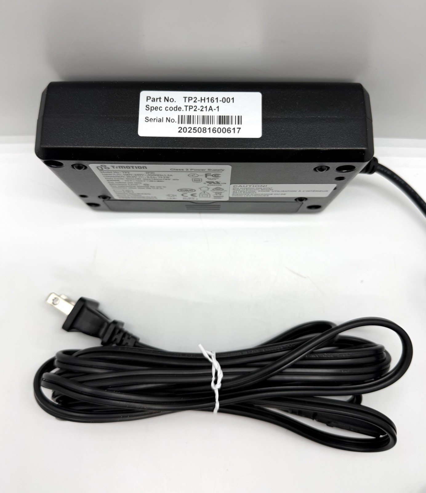 Timotion TP2 IP20 Class 2 Power Supply Adapter for Lift Chair Power Recliner gallery