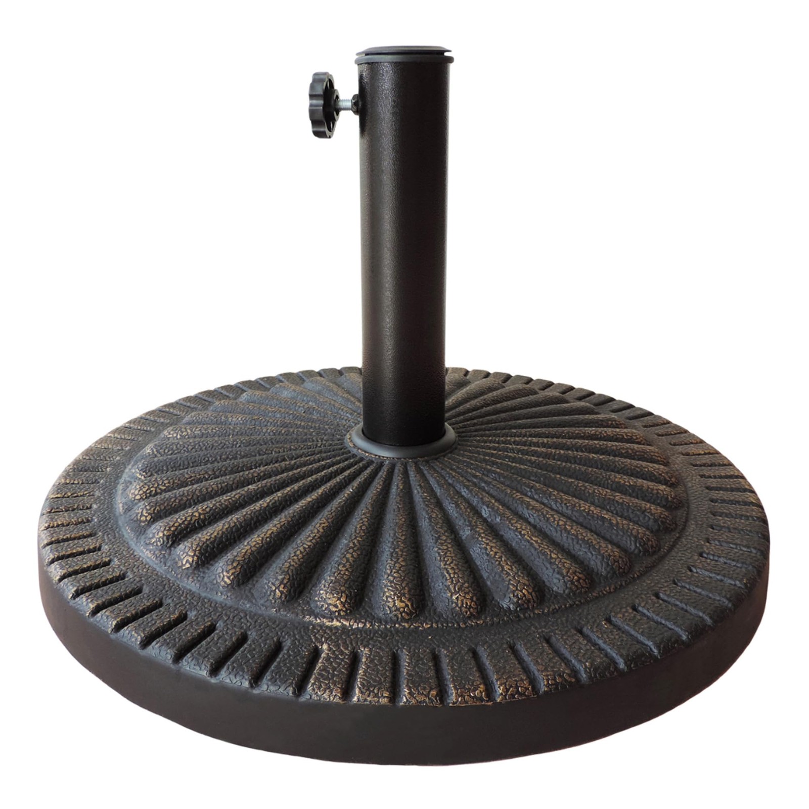 31-lb Weather-Resistant Poly Resin Umbrella Base – Heavy Duty Umbrella Base w... gallery