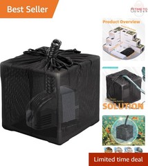 Pond Filter Cube Mesh Water Pump Barrier Anti-Clogging 10 inch Outdoor