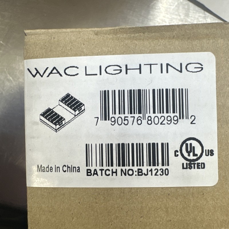 wac lighting T24-FF-WT joiner connector for wac led 2700-5000k gallery
