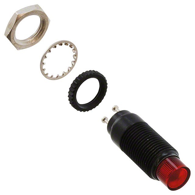 1 PC- LED Panel Mount Indicator, 249-7871-3331-504, DIALIGHT, RED, 14VDC, 20mA gallery