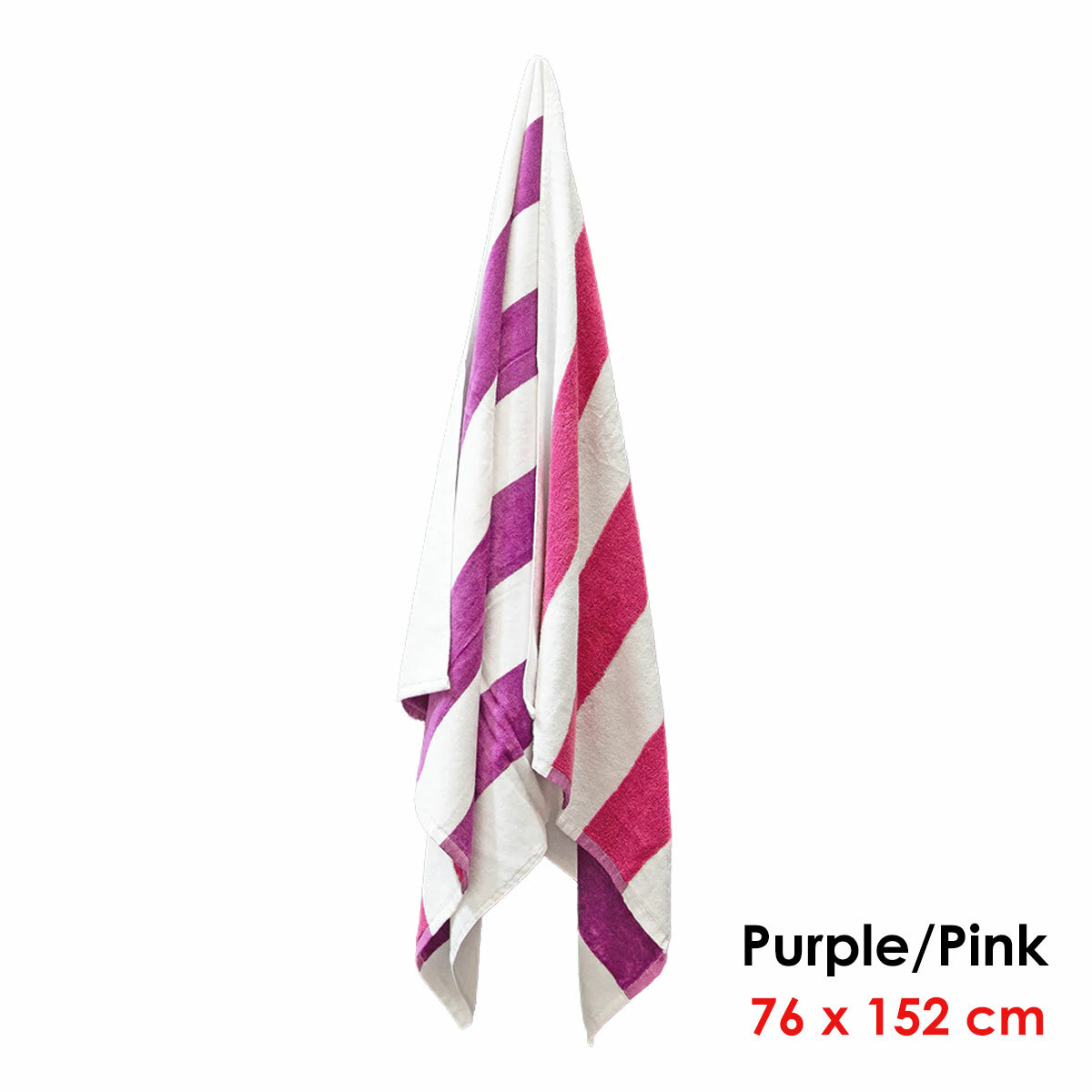 400GSM Premium Cotton Reversible Striped Beach Towel 76 x 152 cm by J Elliot ... gallery