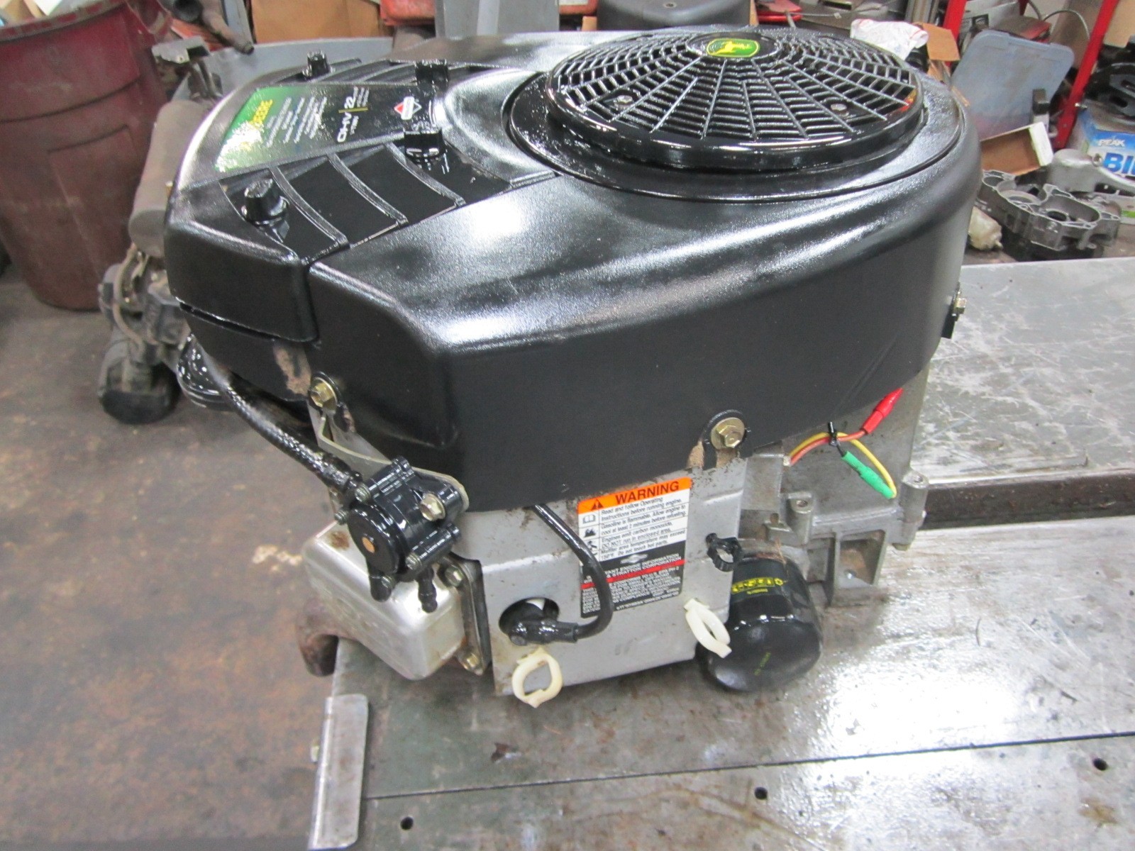 BRIGGS AND STRATTON 22HP GOOD RUNNING ENGINE MOTOR 407777 gallery