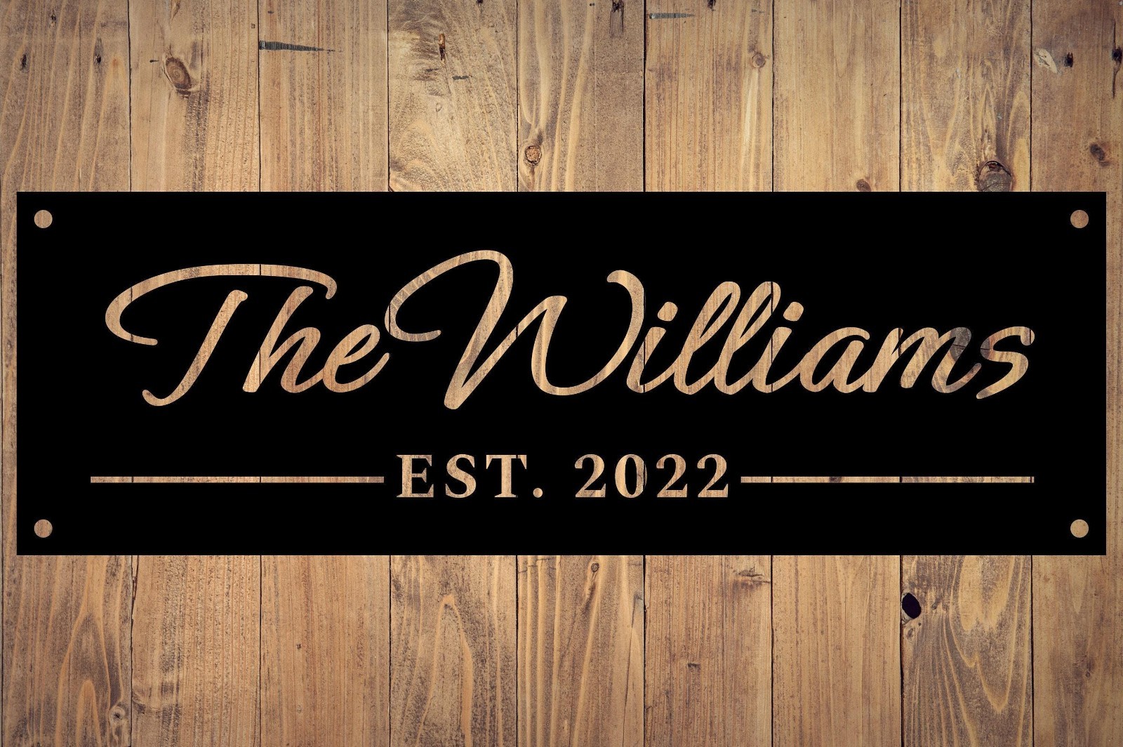 Custom Metal Sign, Personalized Metal Family Name Sign, Metal Signs Personalized gallery
