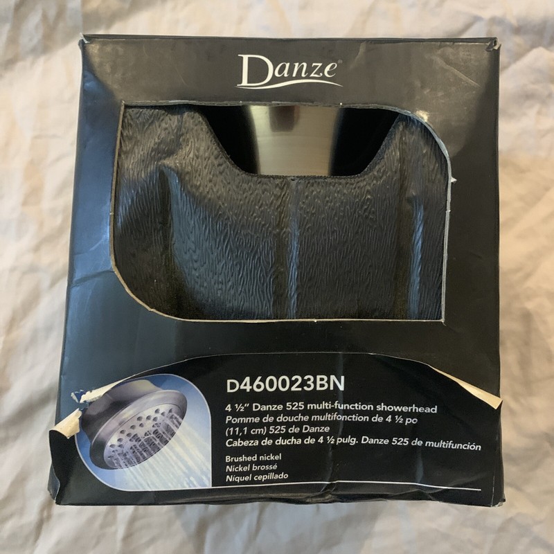 Danze D460023BN 525 Multi-Function Showerhead 2.5 GPM 4 1/2-Inch Brushed Nickel gallery