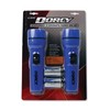 DORCY 412594 LED Flashlight Pack with 1 D Battery - Blue (2/Pack) New gallery